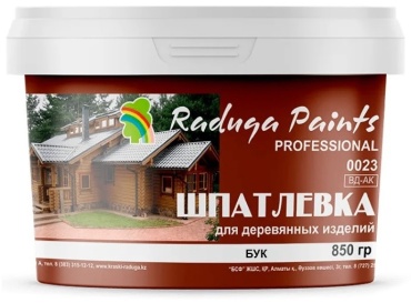 Raduga Paint Professional для деревянных изделий 0023 0.85 кг, акриловая