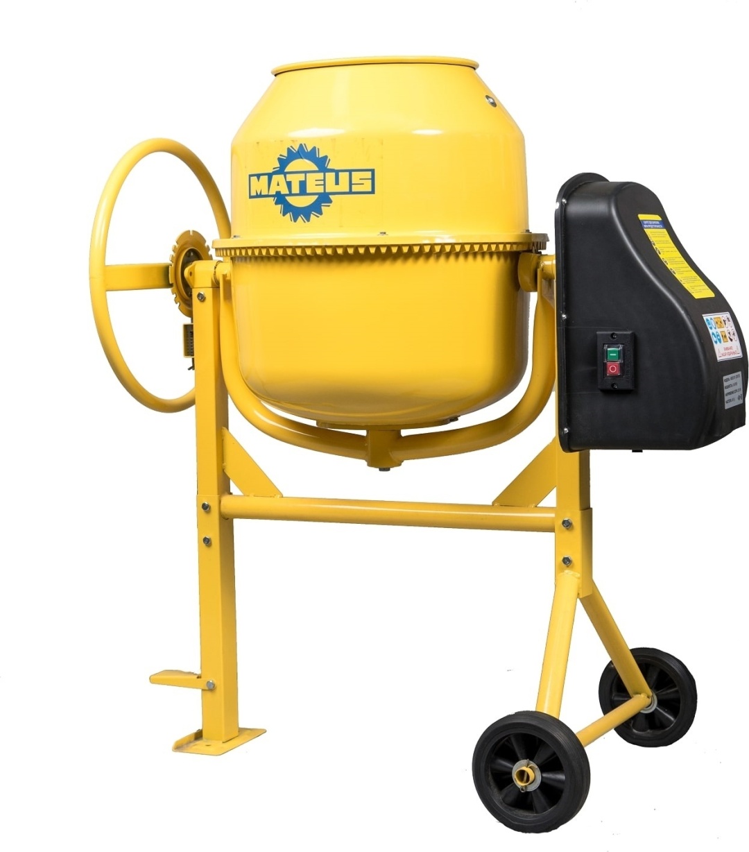 Купить Бетономешалка Mateus CM120 MS02101 120 л чугунный венец в Алматы ...