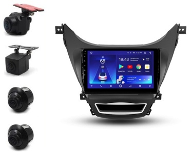 AUTOSOLO cc2l plus Hyundai Elantra 5 камера с монитором 360