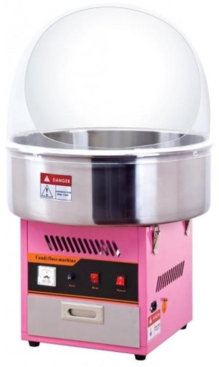 Аппарат для приготовления сахарной ваты Airhot CF-1 розовый