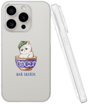 Чехол Mcover для Apple iPhone 15 Pro рисунок