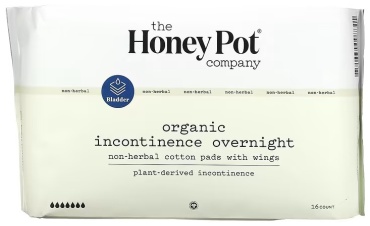Прокладки урологические The Honey Pot Company Organic Incontinence Overnight 16 шт