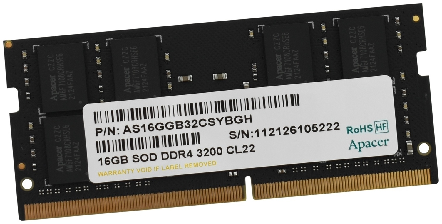 Оперативная память Apacer ES.16G21.GSH 16GB