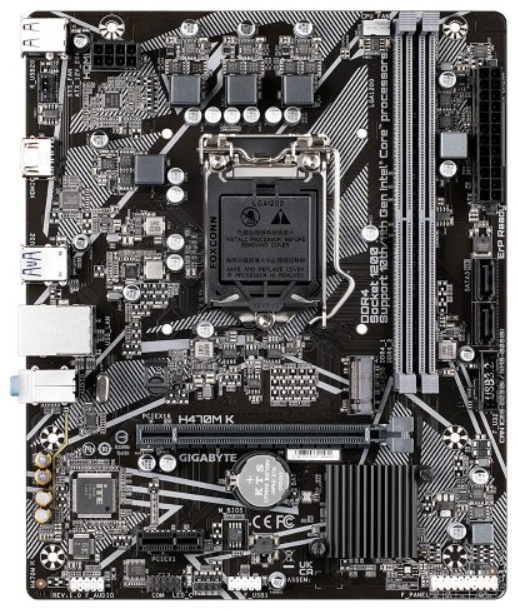Материнская плата GIGABYTE H470M K