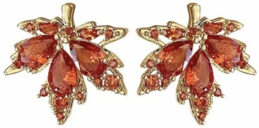 Серьги Jewelry бижутерный сплав, стекло