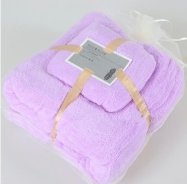 Набор полотенец Home Textile 70x140 см, микрофибра, 2 шт,