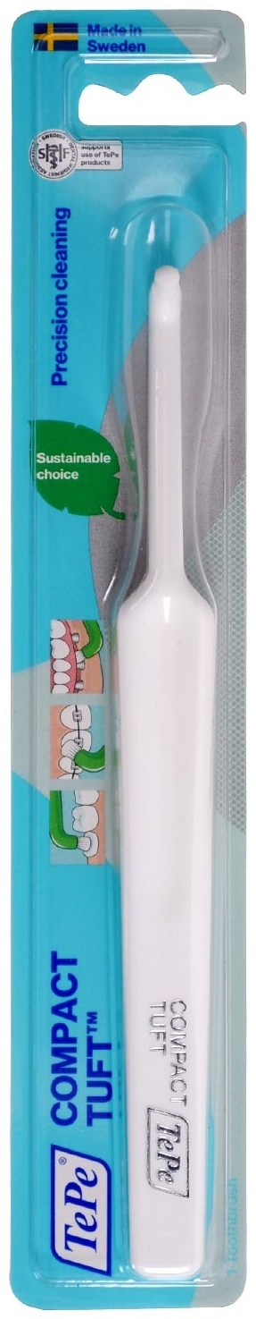 Купить TePe Compact Tuft монопучковая зубная щетка мягкая 1 шт в Алматы ...