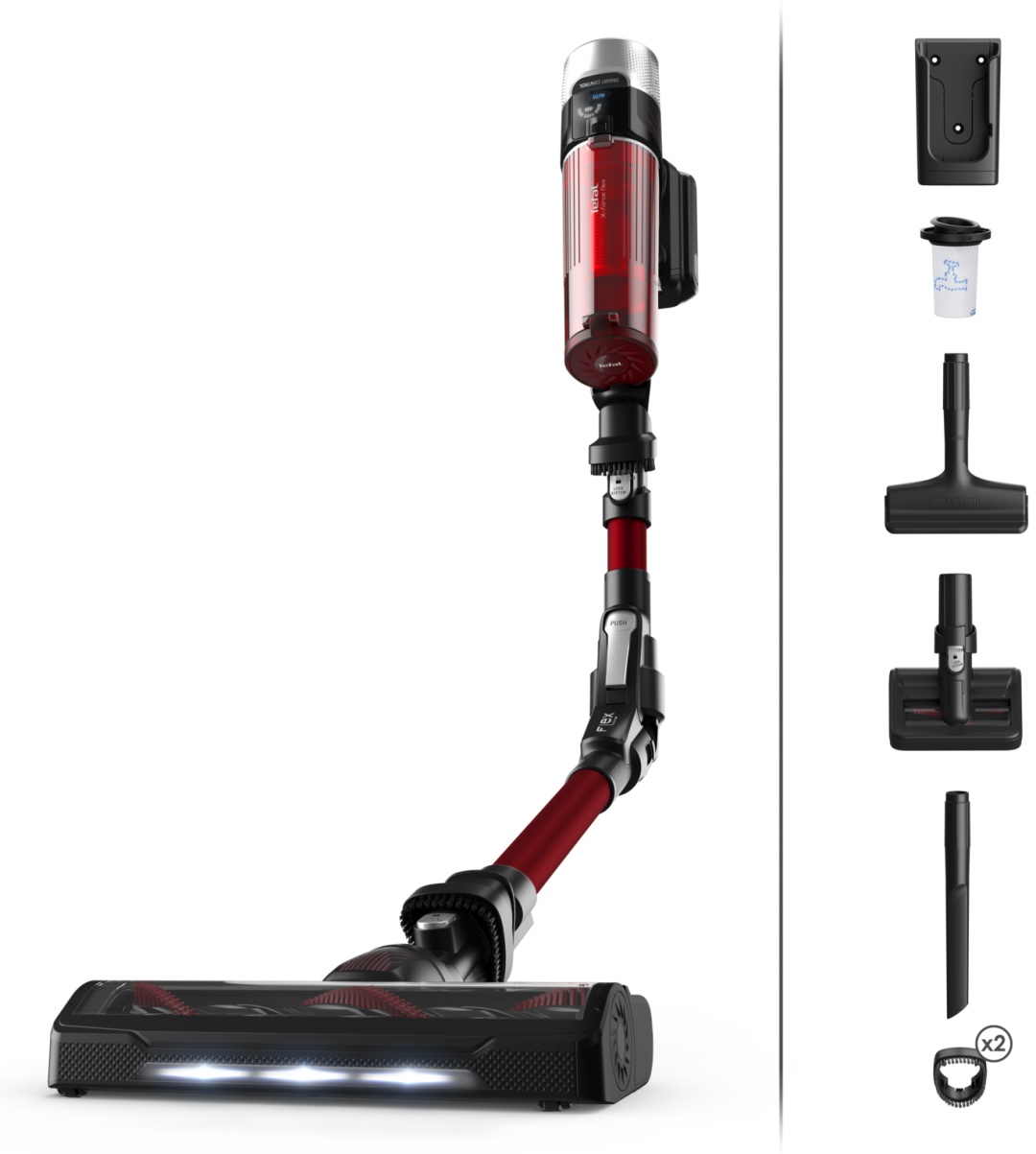 Купить Пылесос Tefal TY2079WO черный, красный в Алматы – Магазин на ...