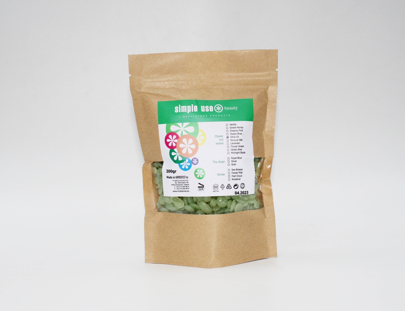 Simple Use Beauty Olive Oil мягкий воск 200 г