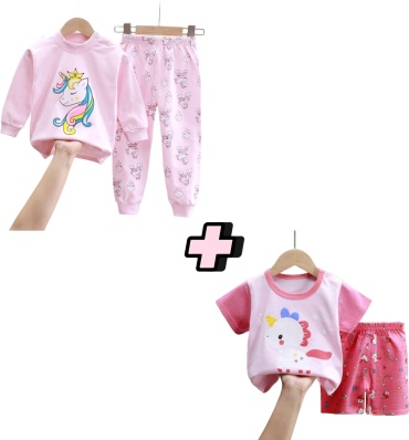 Пижама Little Angels розовый, мультиколор