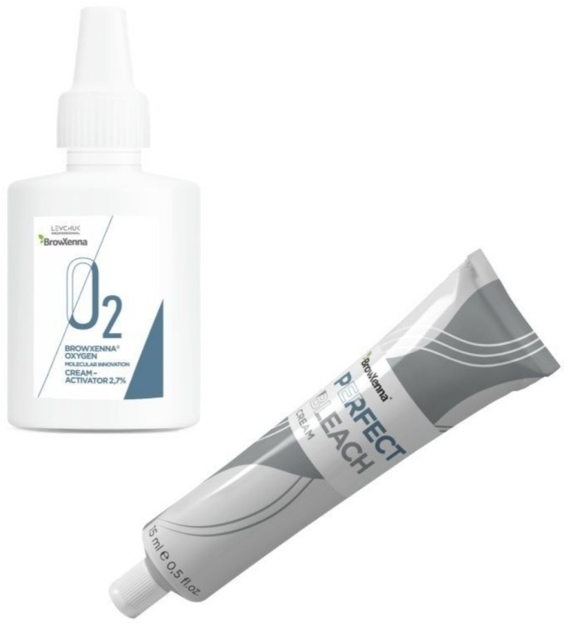 Levchuk Professional Browhenna краска, оксид для краски Perfect Bleach осветление 15 мл