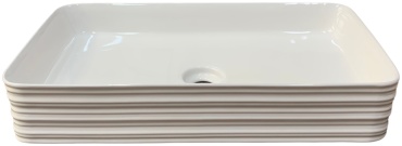 Раковина накладная 67 см KENISI KN23