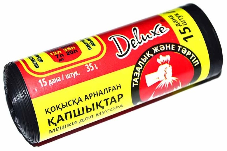 Deluxe Для мусора без завязок 35 л