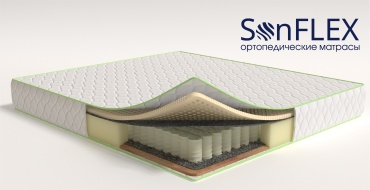 Матрас SonFlex Леон Плюс, 80x200x21 см