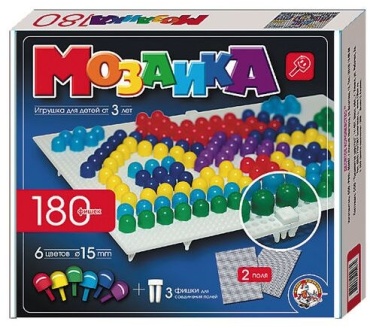 Мозаика Десятое Королевство Домик гвоздики 180 шт