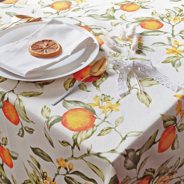 Скатерть With love A.B. 350x160 см, хлопок, дак, 1 шт