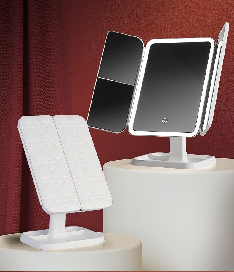MIRROR зеркало настольное косметическое Mirsoul 26х20х3
