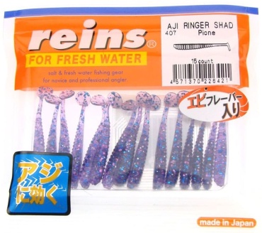 Силикон Reins Aji Ringer Shad 38mm 407 Pione