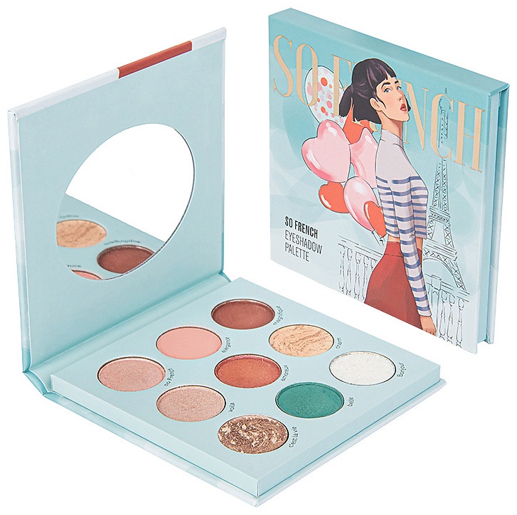 Лэтуаль тени прессованные SO FRENCH EYESHADOWS PALETTE So French