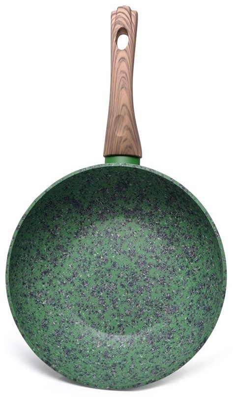 Купить Сковорода вок Fissman MALACHITE 24 см, алюминий в Алматы ...