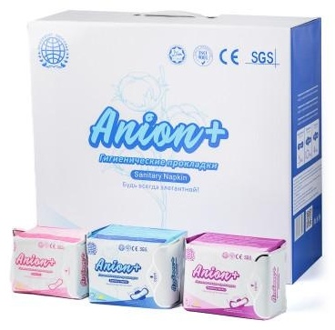 Anion PRO прокладки Sanitary Napkin 9 19 шт