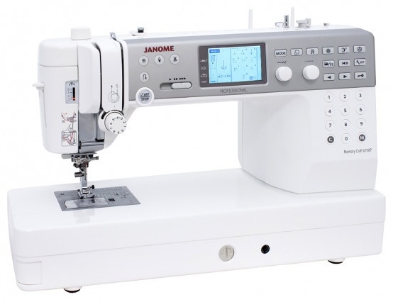 Швейная машина Janome Memory Craft 6700P белый