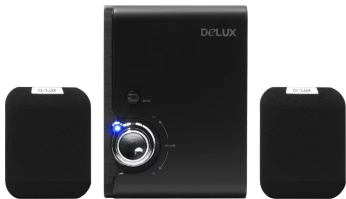 Купить Компьютерные колонки Delux DLS-2155 черный в Алматы – Магазин на ...