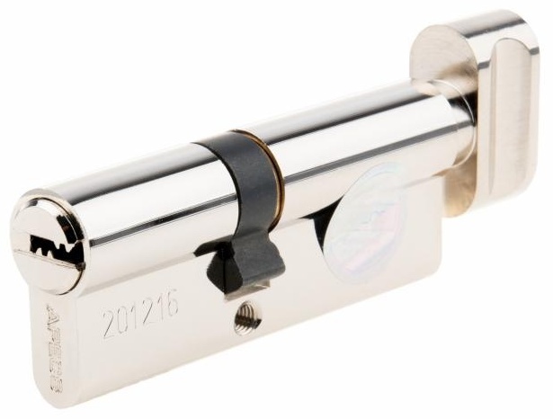 Цилиндровый механизм Apecs Pro LM-80(35/45C)-C-NI 80 мм, латунь