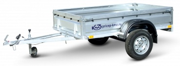 Автоприцеп открытый Classic 500 IPK123-S457 серый
