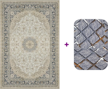 Ковер Milat Hali 100x150 см, короткий ворс, Турция