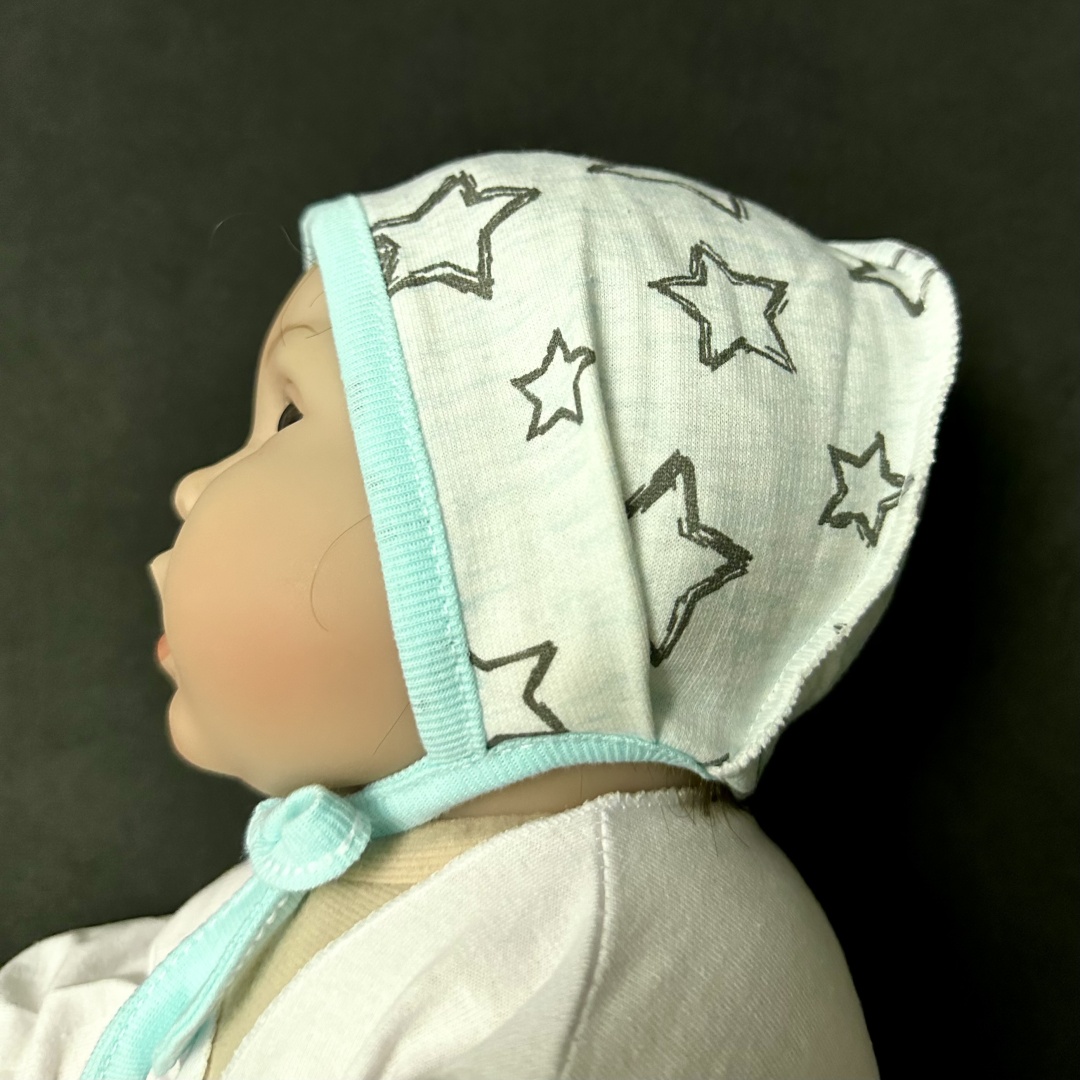 Чепчик Munka Kids U1 голубой 35