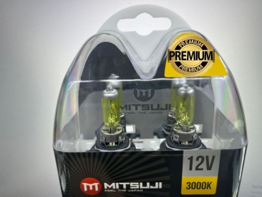 Автолампа Mitsuji HB33000K галогенная, 2 шт