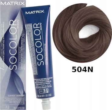 MATRIX Socolor Beauty Extra Coverage 504N крем-краска 90 мл