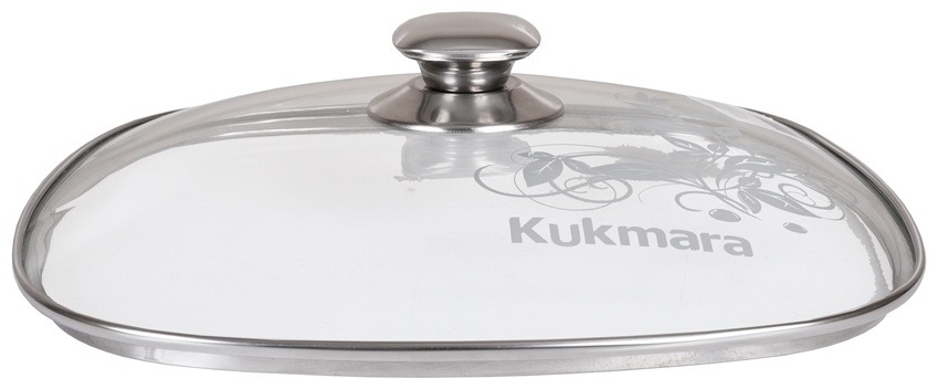 Крышка для сковороды Kukmara 28 см, стекло