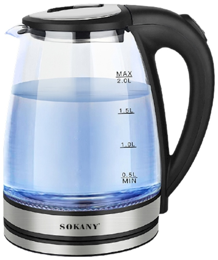 Электрочайник SOKANY SK-1029 черный