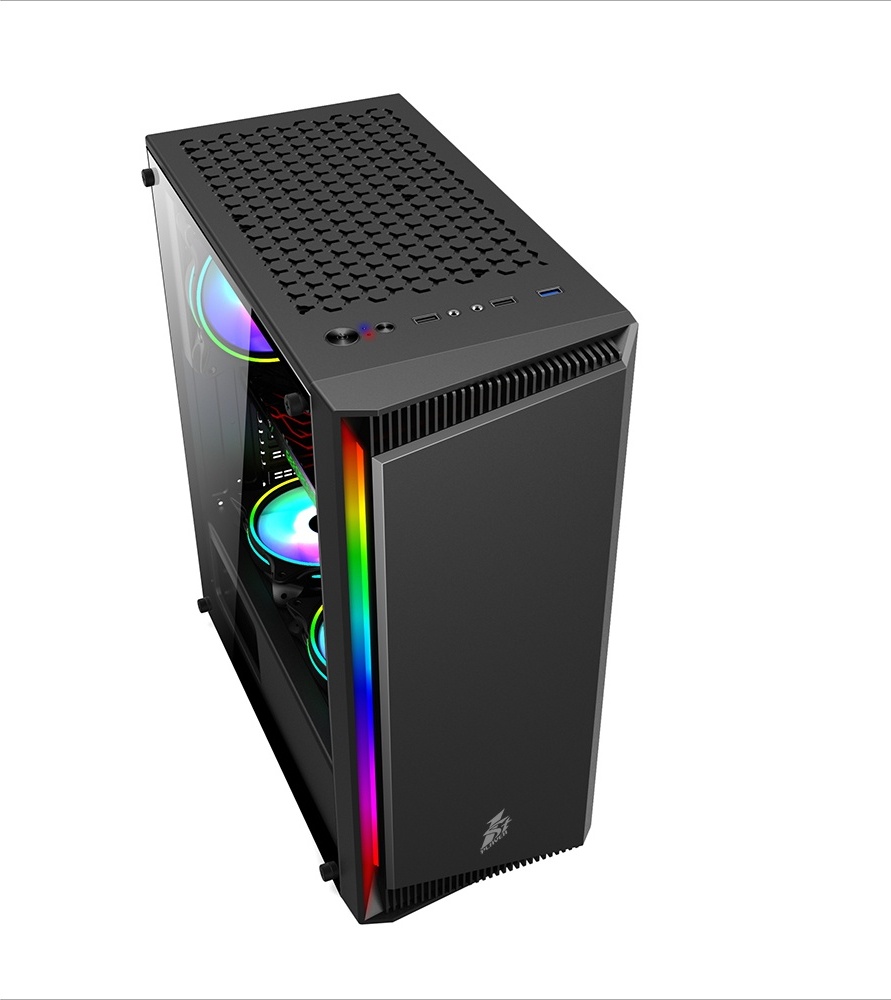 Корпус 1STPLAYER RAINBOW RB-4-BK-1A2 черный