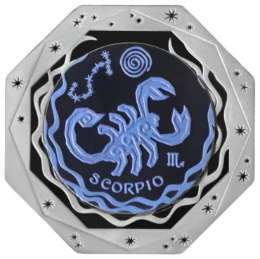 Монета "Знак зодиака - Скорпион"