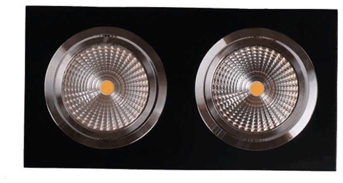 Светильник настенно-потолочный TEKLED LED 10 Вт черный