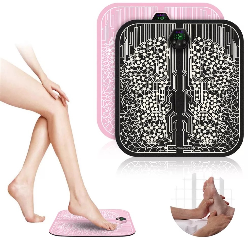 Купить Массажер EMS Foot massager коврик акупунктурный, вибрационный в ...