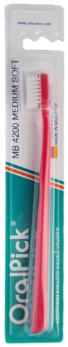 OralPick Зубная щетка MB 4200 MEDIUM SOFT зубная щетка средняя 1 шт