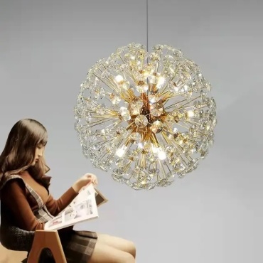 Люстра потолочная ALEM LIGHT E14, кол-во ламп: 9 шт