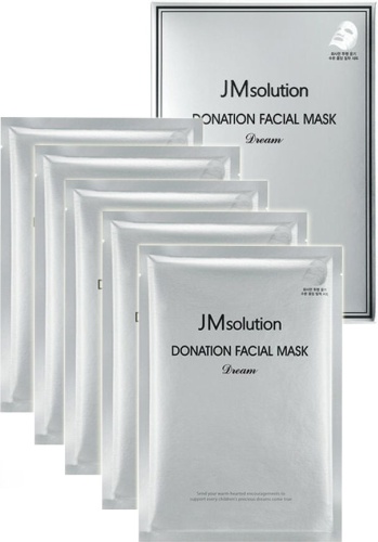 Маска для лица JMsolution тканевая Donation Dream 10 шт
