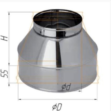 Конус Ferrum F15025005