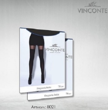 Колготки Vinconte черный
