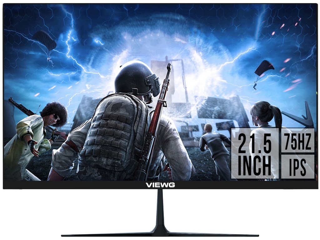 Монитор 21.5" VIEWG U220 VGA черный
