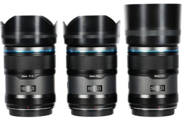 Sirui Sniper 23, 33, 56mm f/1.2 Autofocus Lens Set