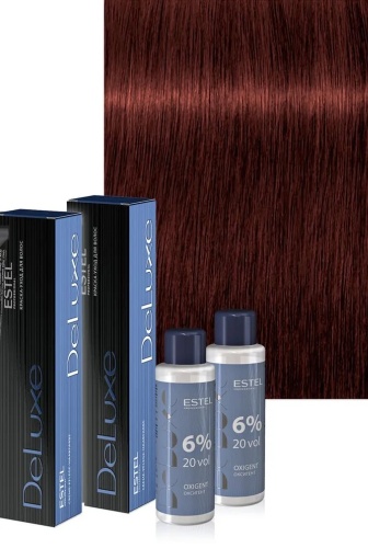 ESTEL PROFESSIONAL DeLuxe набор с оксигеном 5/45 крем-краска 240 мл