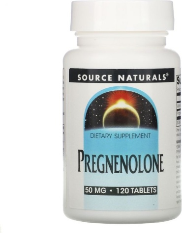 Source Naturals БАД Pregnenolone 50 мг 120 таблеток