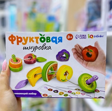 Шнуровка Zabiaka Фрукты
