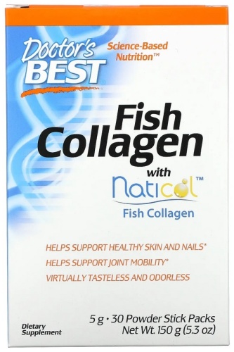 Doctor's Best БАД Fish Collagen with Naticol 150 г №30